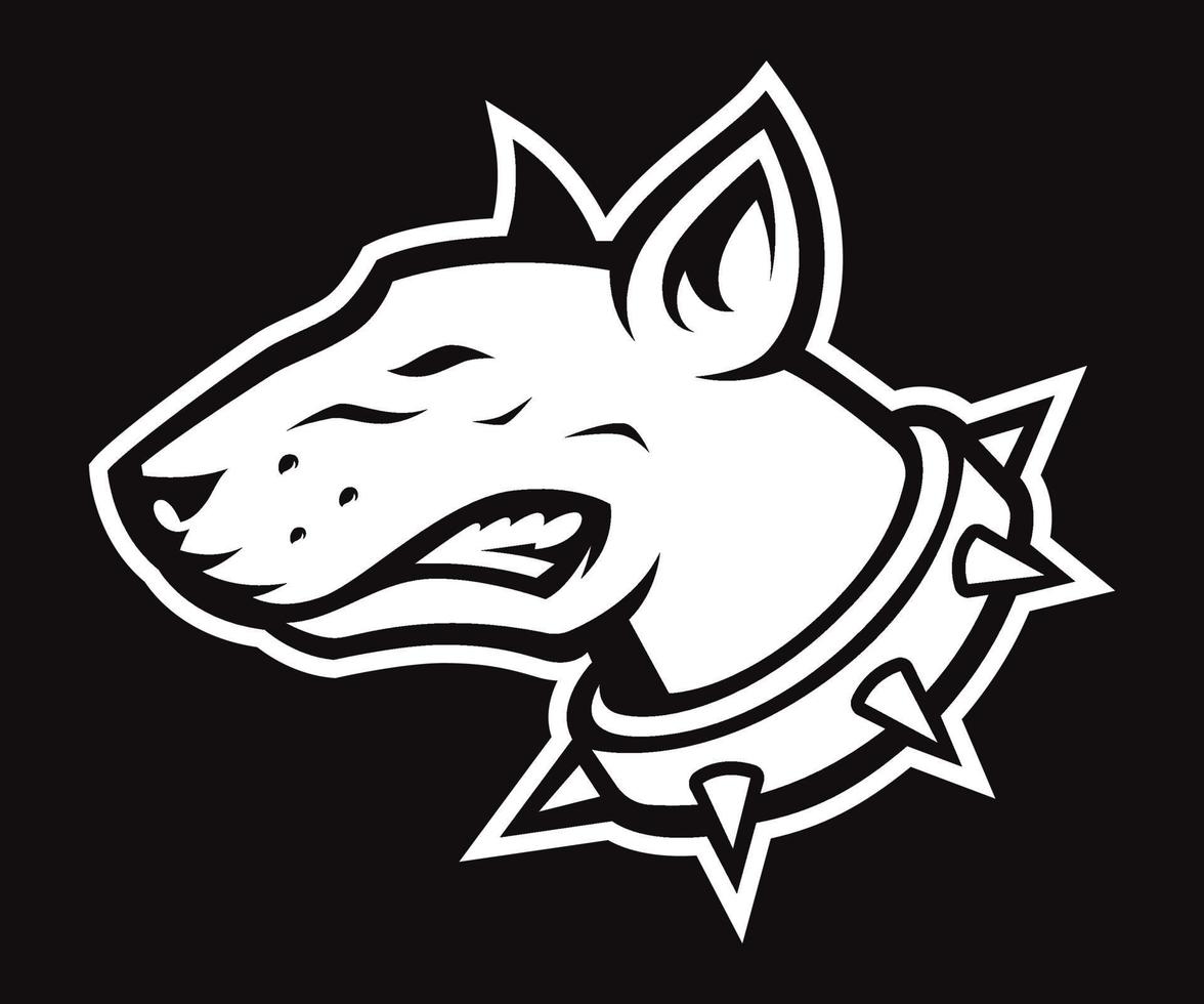 logo vettoriale bull terrier