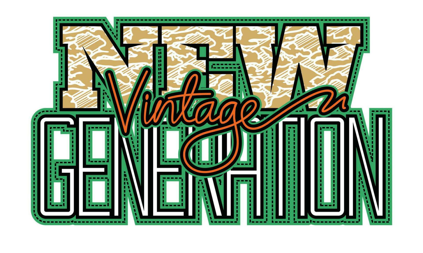 elemento vintage di moda uomo design e ispirazione lettering mani arte slogan citazione motivazionale tipografia graphic design.illustrazione vettoriale. vettore