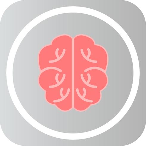 Icona del cervello vettoriale