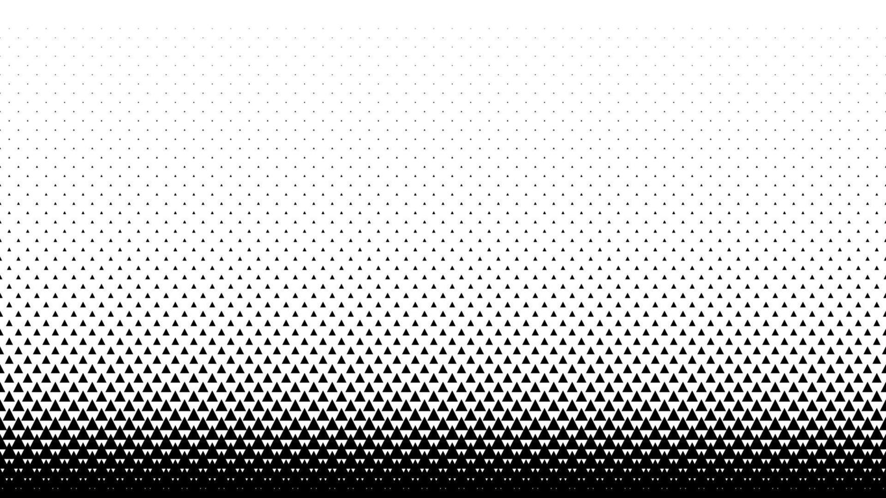 sfondo mezzitoni triangolare. carta geometrica in bianco e nero. vettore