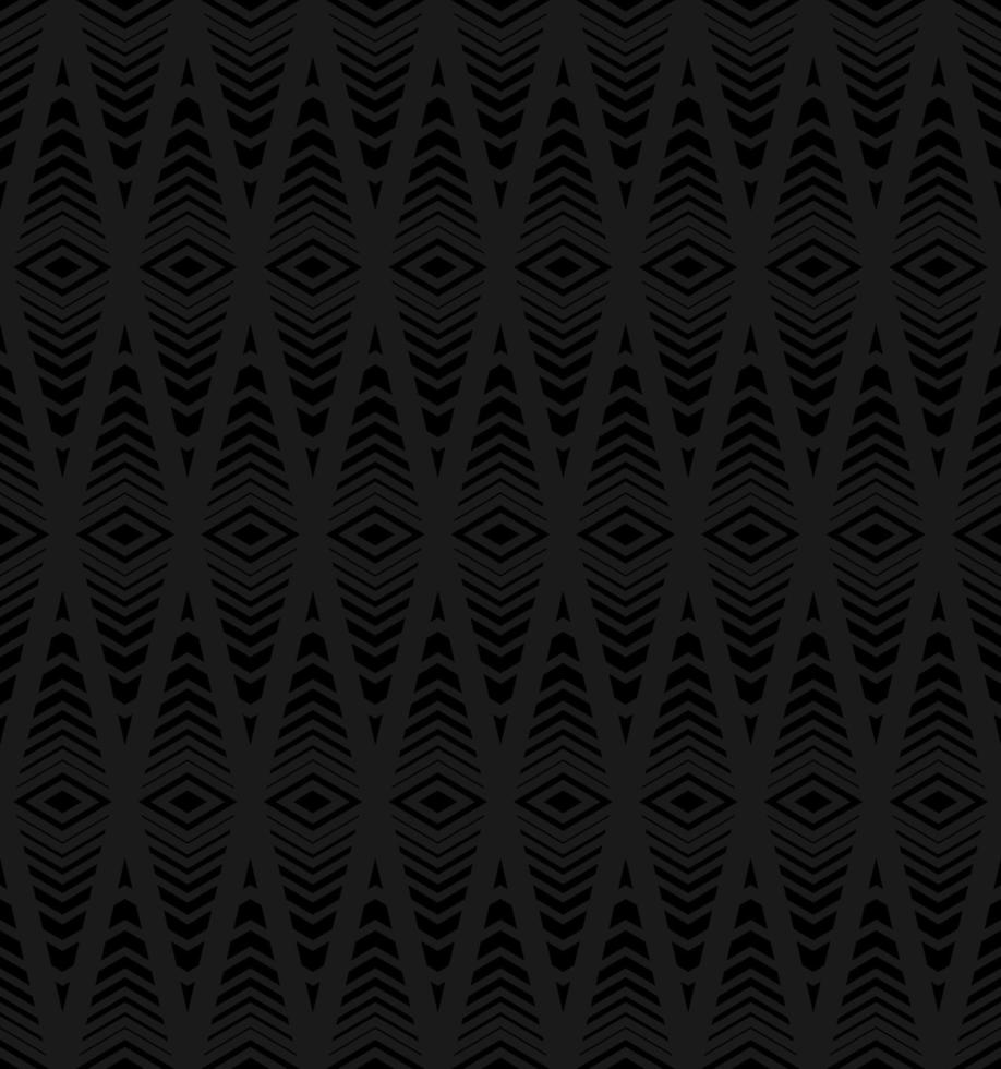 sfondo nero con motivo scandinavo geometrico vettoriale