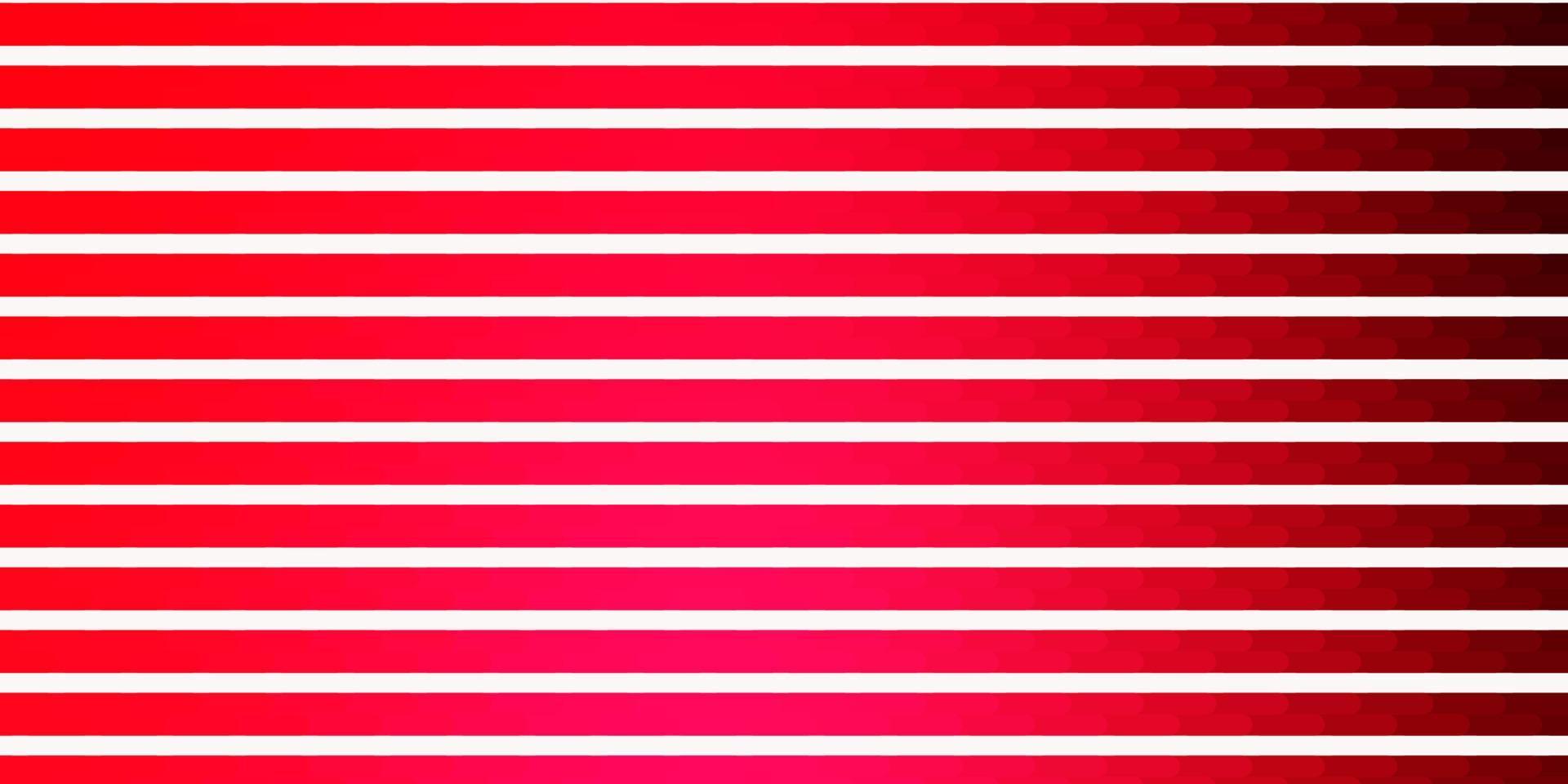 trama vettoriale rosso chiaro con linee.