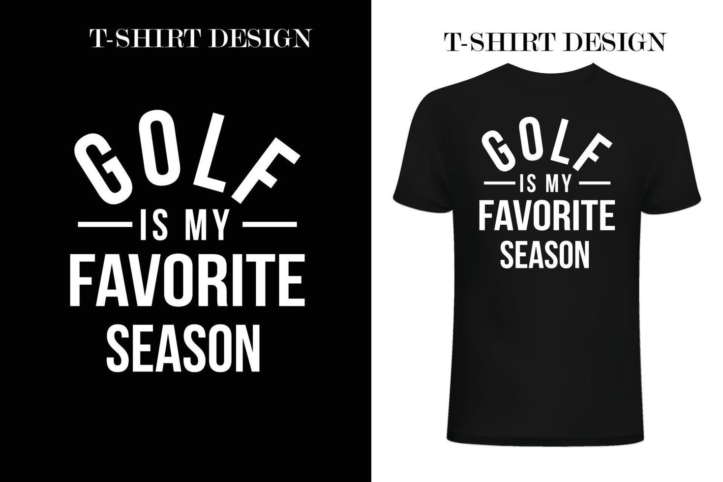 design t-shirt da golf. design t-shirt vintage da golf. design di t-shirt con citazioni di golf. vettore