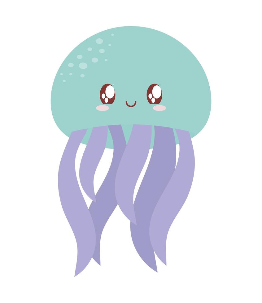 bella medusa vettore