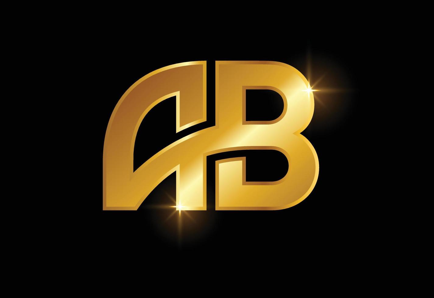 monogramma iniziale lettera ab logo design template vettoriale. simbolo grafico dell'alfabeto per l'identità aziendale vettore