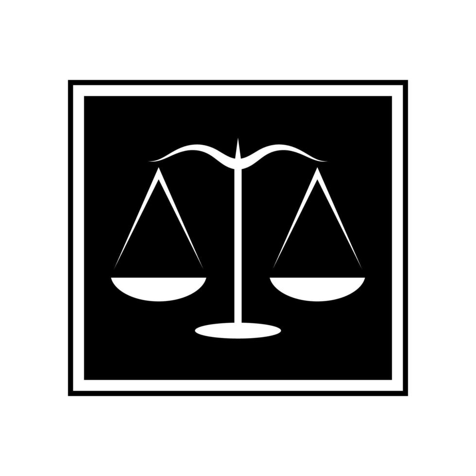 design del logo dello studio legale vettore