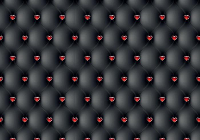 Leather Heart Vector Pattern