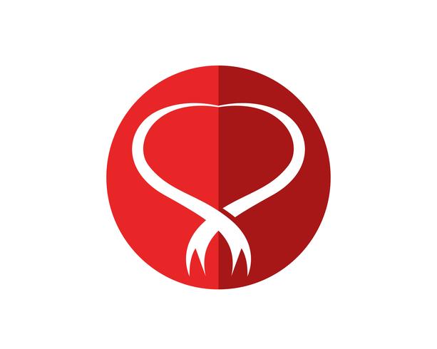 Amore Logo e simboli Vector Template icone app
