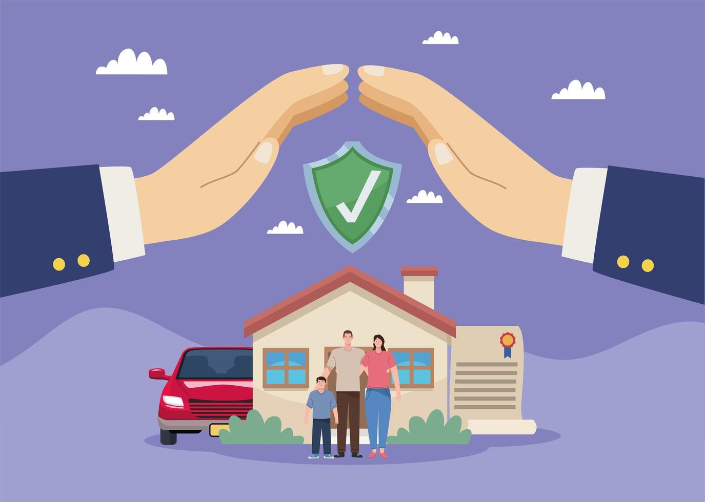 assicurazione casa con proprietà vettore
