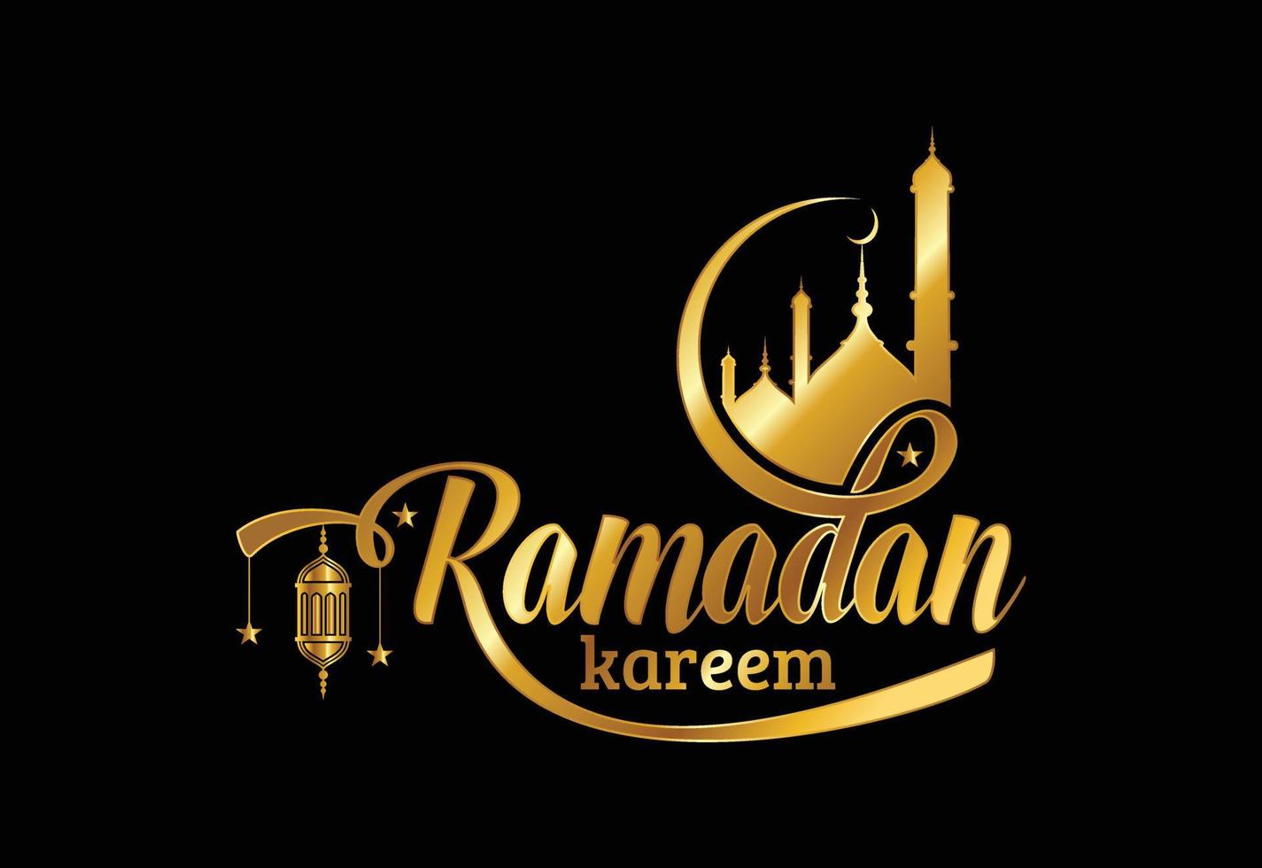 felice ramadan kareem design islamico, ramadan mubarak vettore