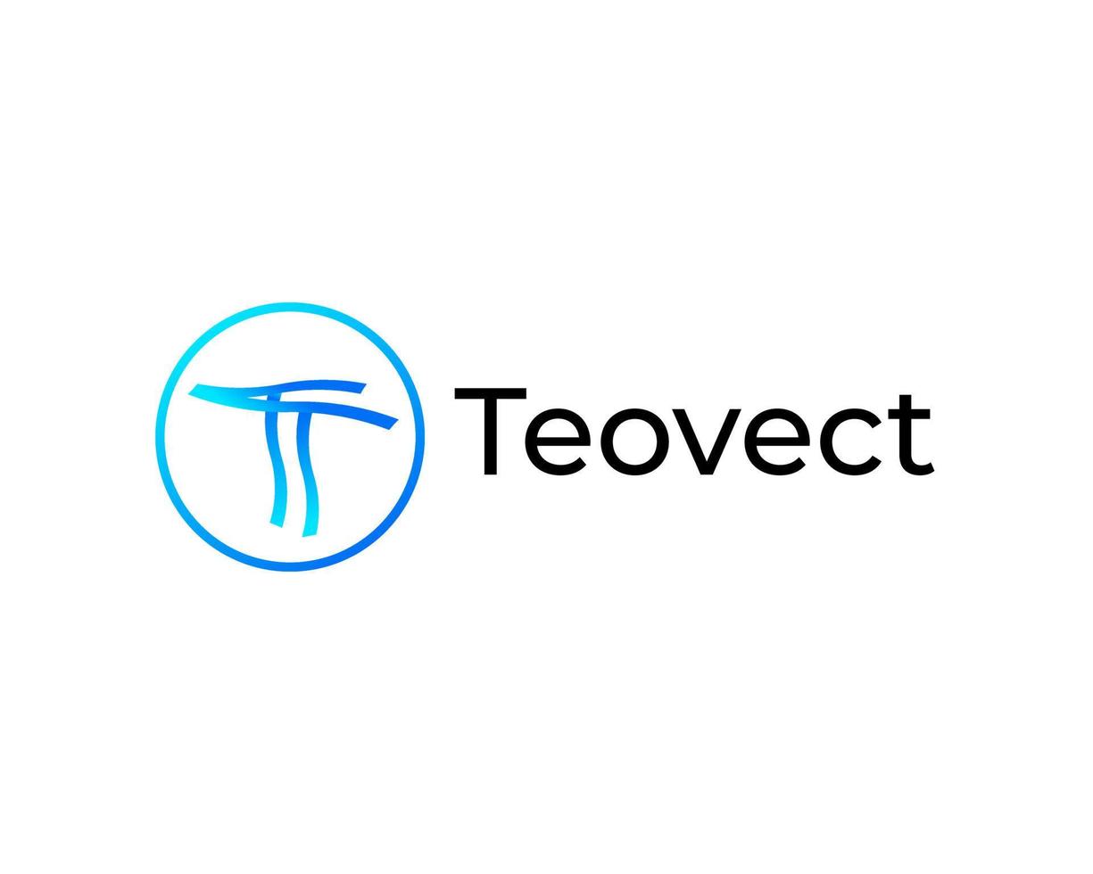 lettera t con v logo design vector