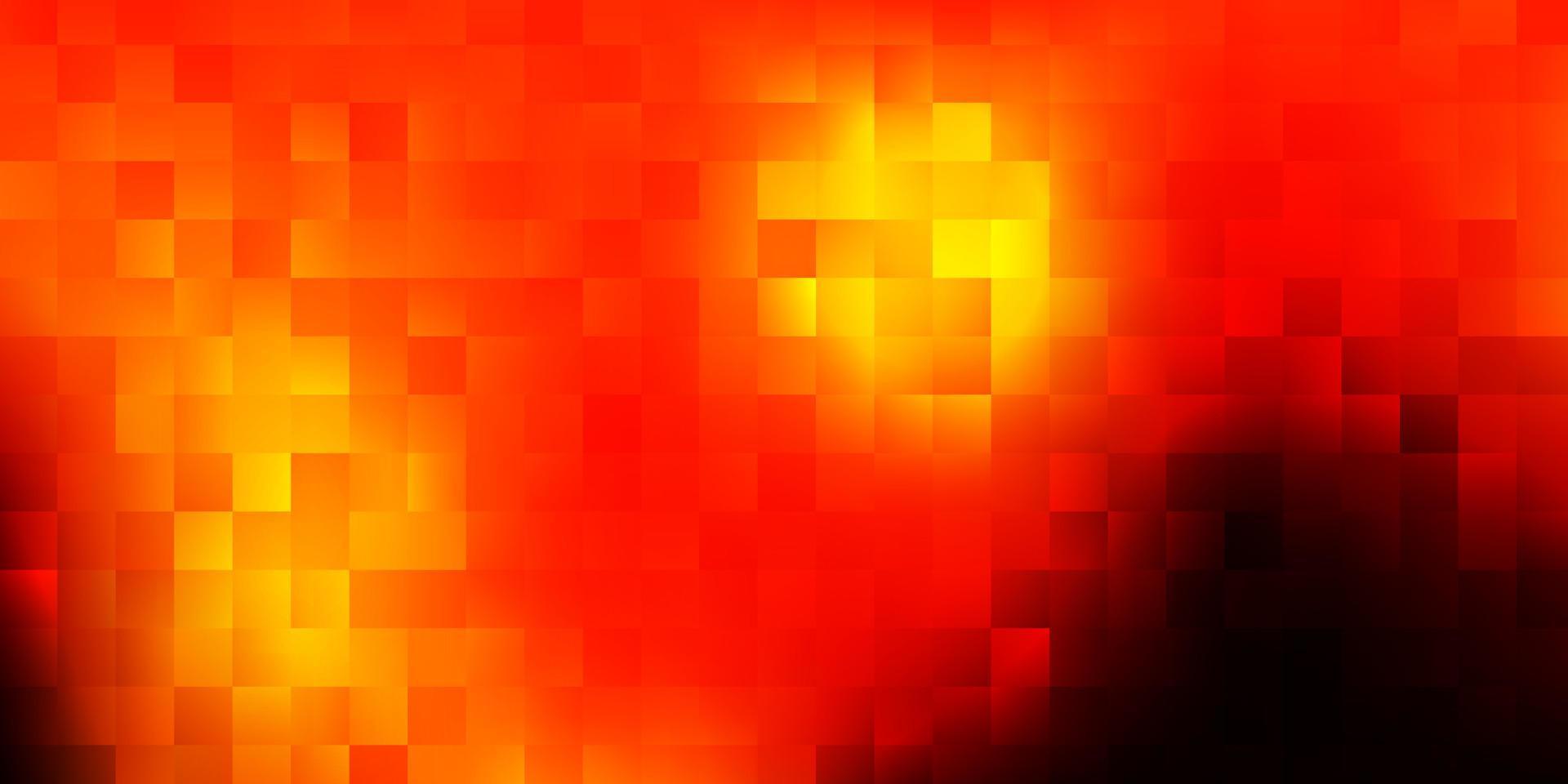 trama vettoriale arancione scuro in stile poligonale.