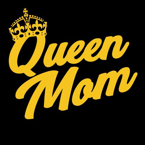 Citazione di Queen Mom vettore