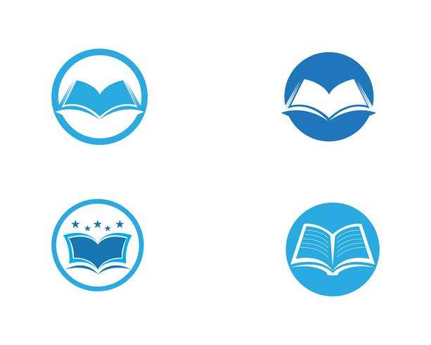 Illustrazione di vettore del modello di Logo del libro di istruzione