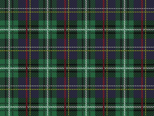 Plaid di tartan senza soluzione di continuità, illustrazione vettoriale. vettore