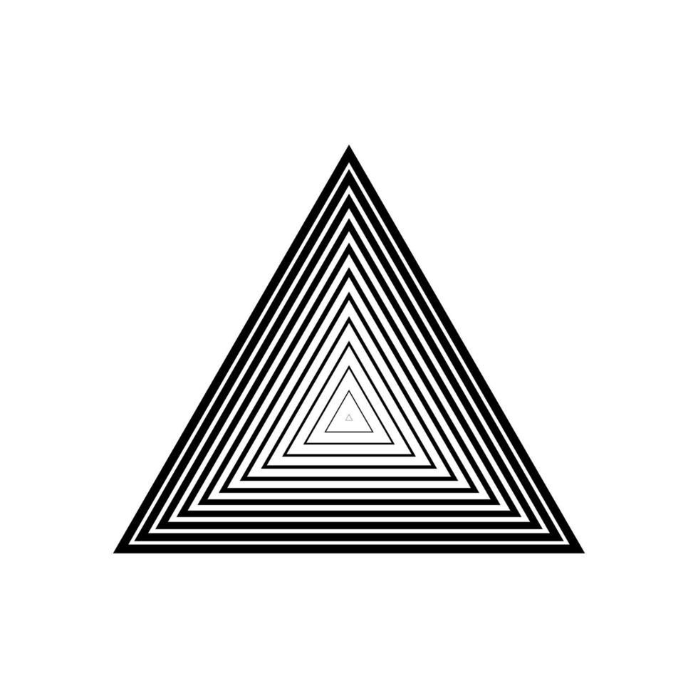 linee triangolari mezzitoni, illustrazione vettoriale eps.10