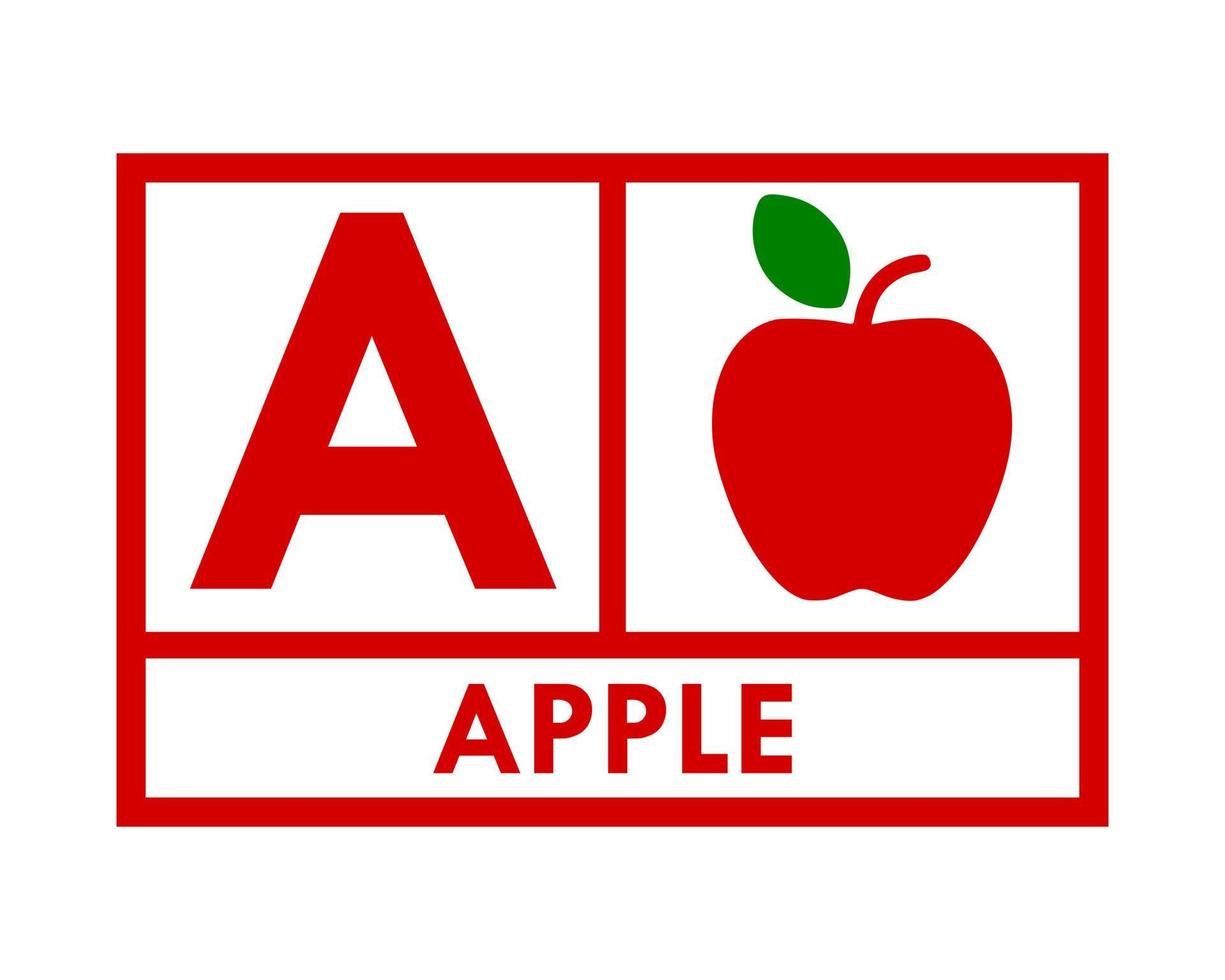 illustrazione del modello di logo di progettazione della mela vettore