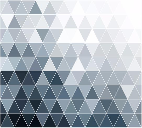 Sfondo di mosaico grigio griglia bianca, modelli di design creativo vettore