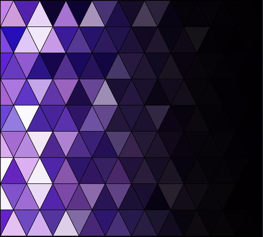 Priorità bassa del mosaico di griglia quadrata viola, modelli di design creativo vettore