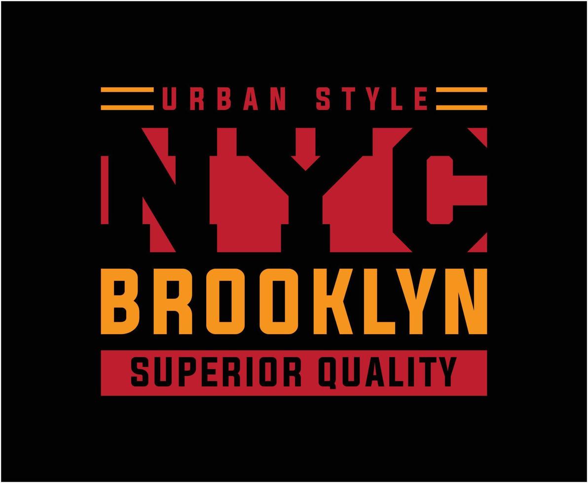 design di t-shirt vettoriale tipografia di new york city