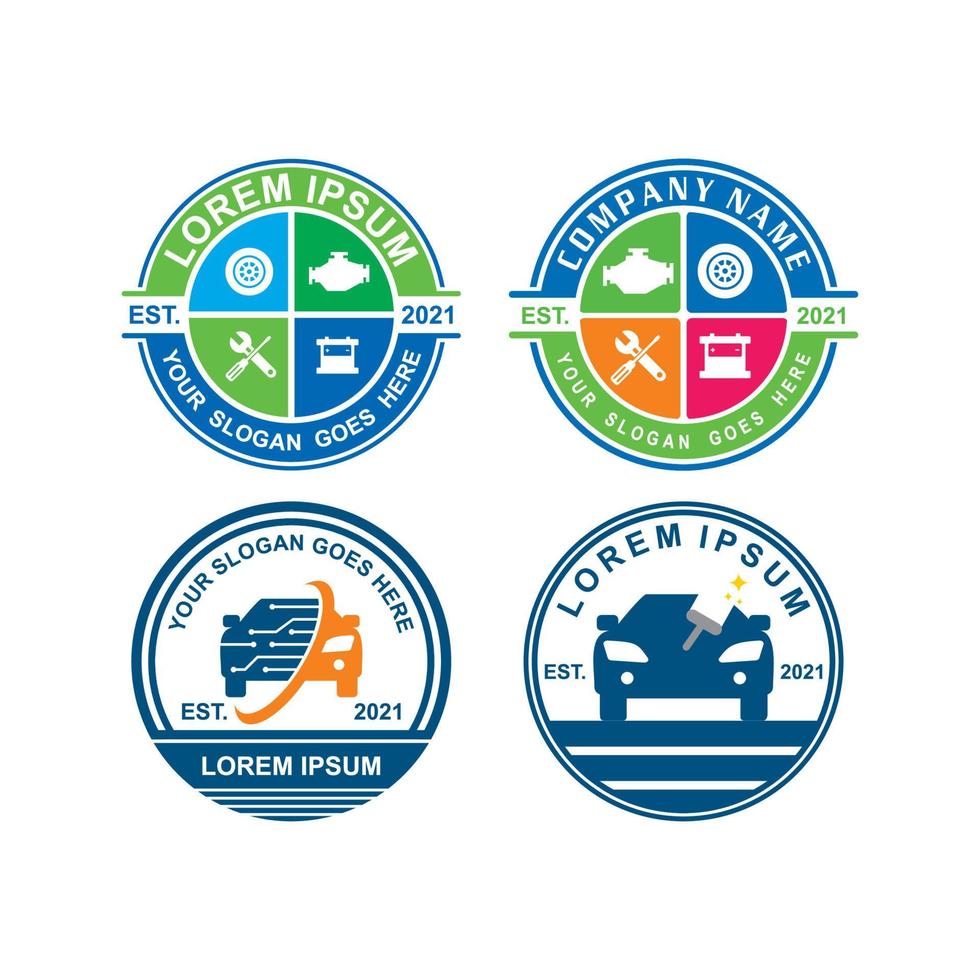 logo automobilistico, vettore logo di trasporto