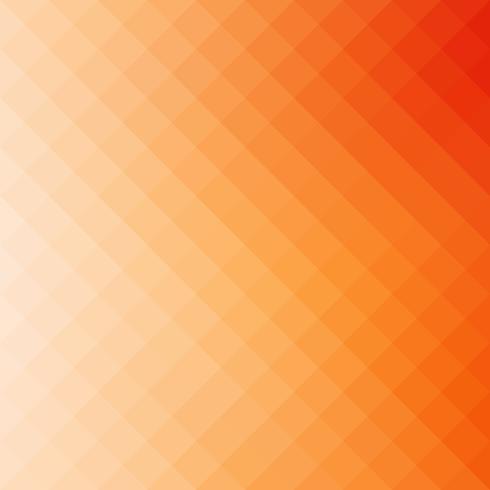 Priorità bassa del mosaico di griglia quadrata arancione, modelli di design creativo vettore