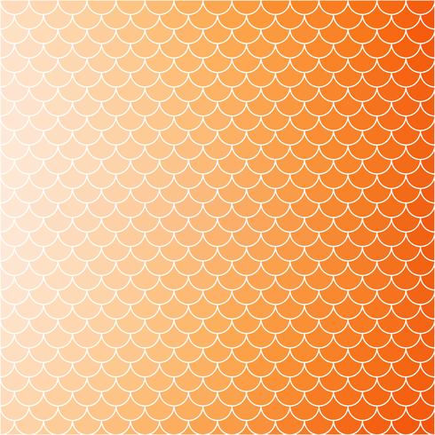 Pattern di tegole arancioni, modelli di design creativo vettore