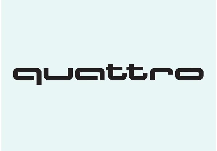 audi quattro vettore