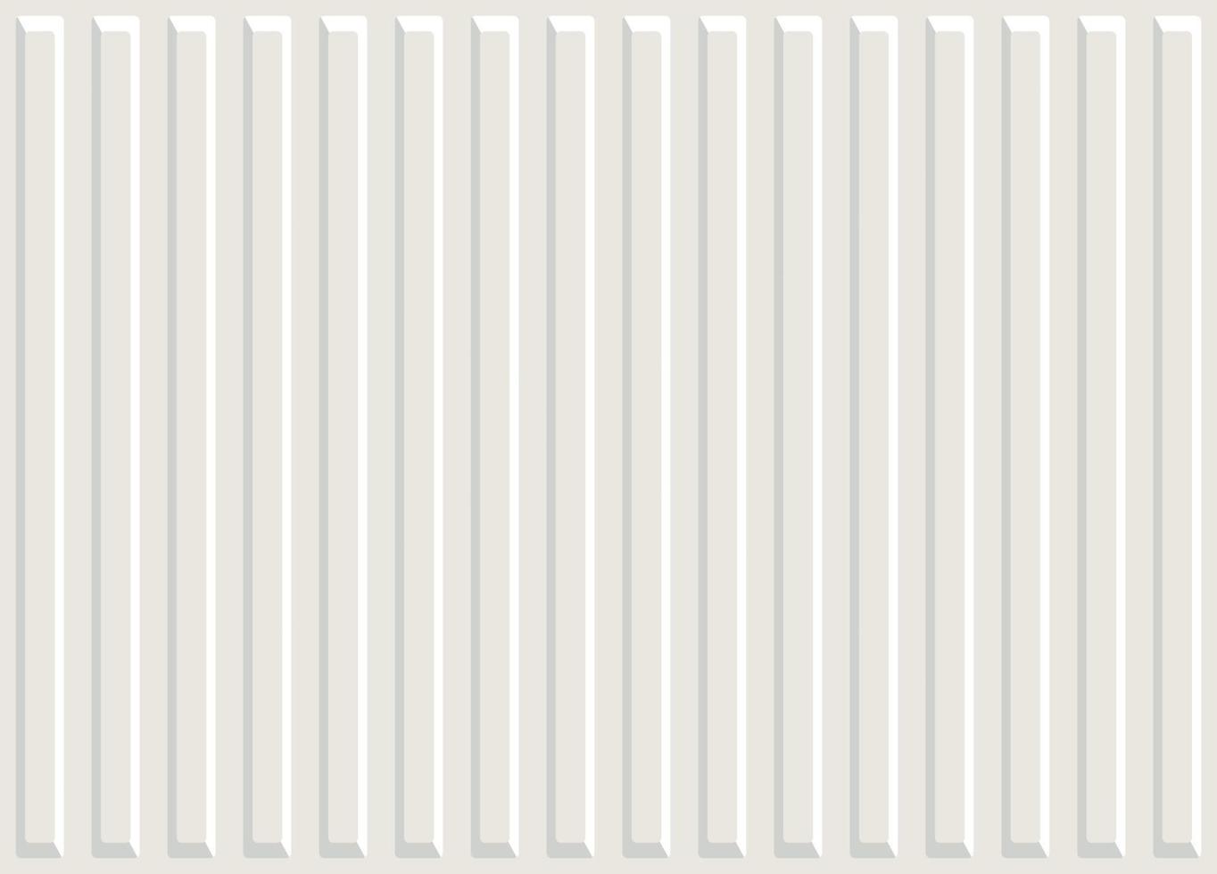 sfondo strutturato con un aspetto da radiatore. può essere usato come senza soluzione di continuità. sfondo bianco a righe moderne visive, linee verticali geometriche. vettore
