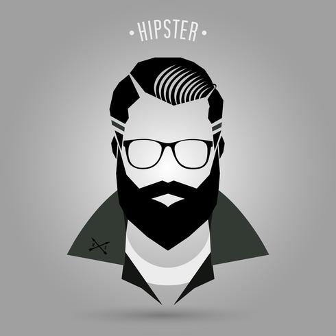 Stile uomo hipster 02 vettore