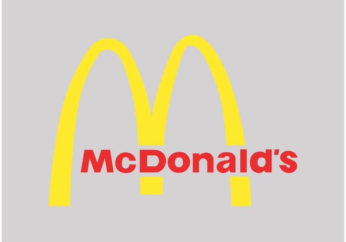 Logo di McDonald's vettore