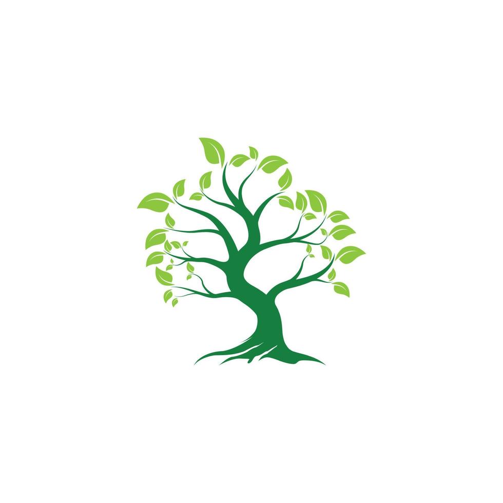 disegno del logo dell'albero vettore