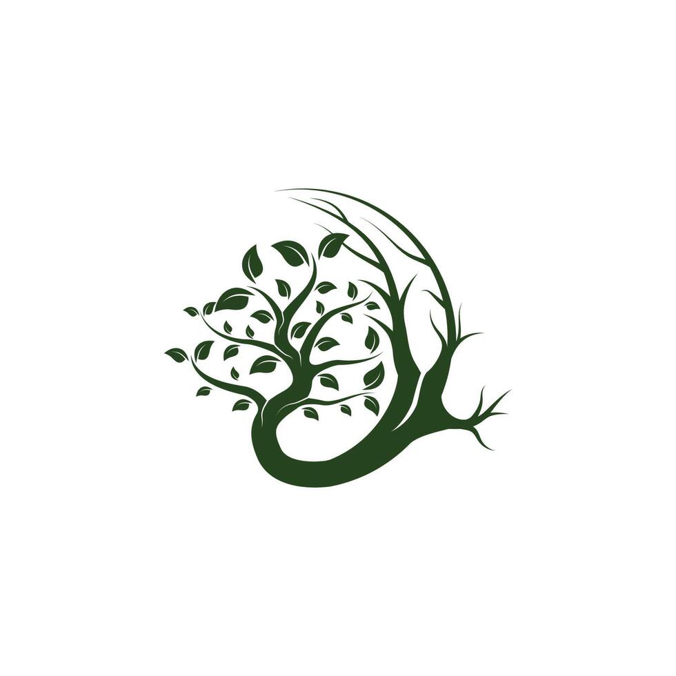 disegno del logo dell'albero vettore