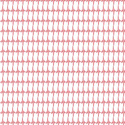 Fondo del modello Icona del cardiogramma del battito cardiaco vettore