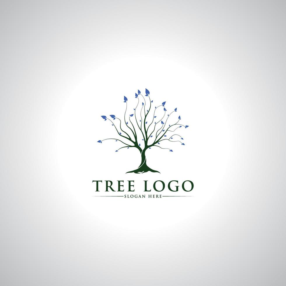 disegno del logo dell'albero vettore