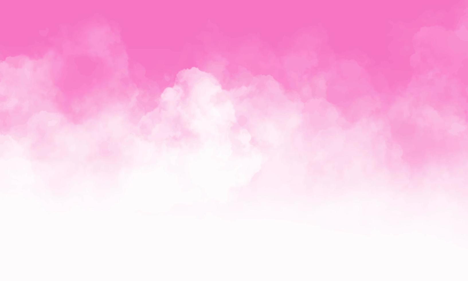 priorità bassa di struttura della nuvola del cielo rosa vettore