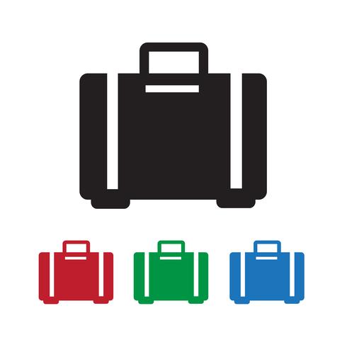 bagaglio icona simbolo segno vettore
