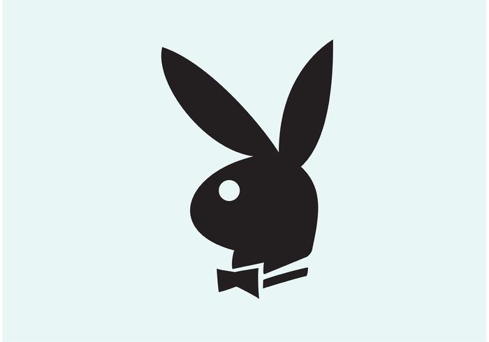 coniglietto di playboy vettore