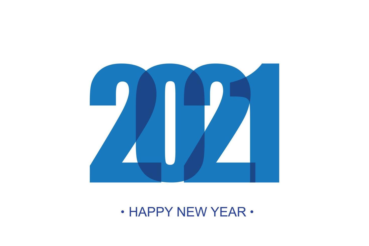 felice anno nuovo 2021 sfondo. modello di progettazione brochure vettoriale
