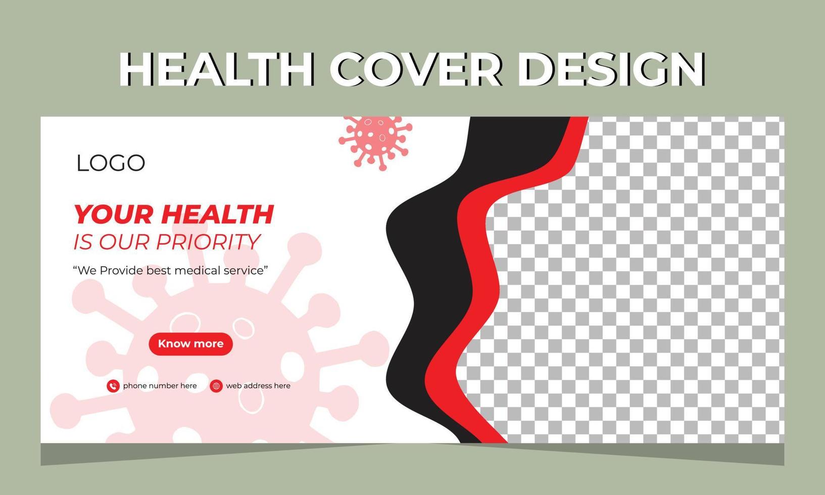 vendita di design di banner creativi e assistenza sanitaria per il download vettore