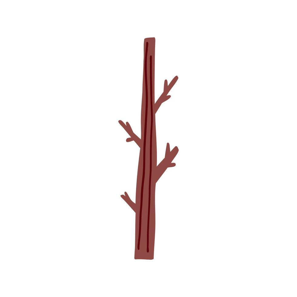 ramo di albero calvo vettore