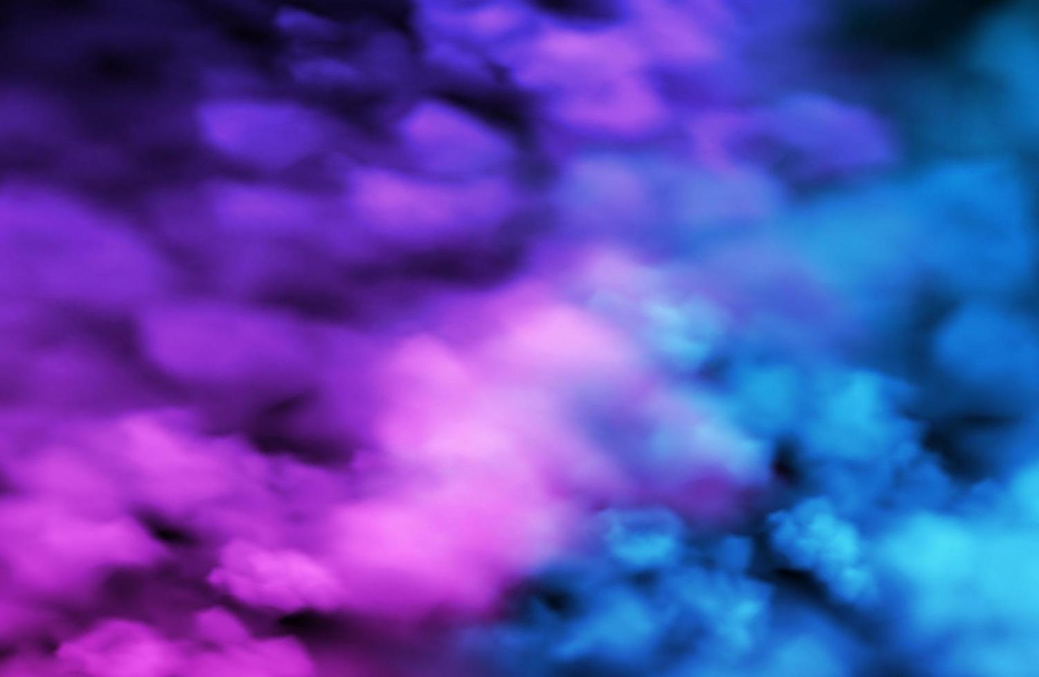 nebbia colorata o fumo isolato, effetto speciale trasparente. sfondo luminoso di nuvolosità vettoriale, nebbia o smog. illustrazione vettoriale