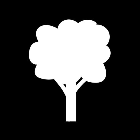 segno simbolo icona albero vettore