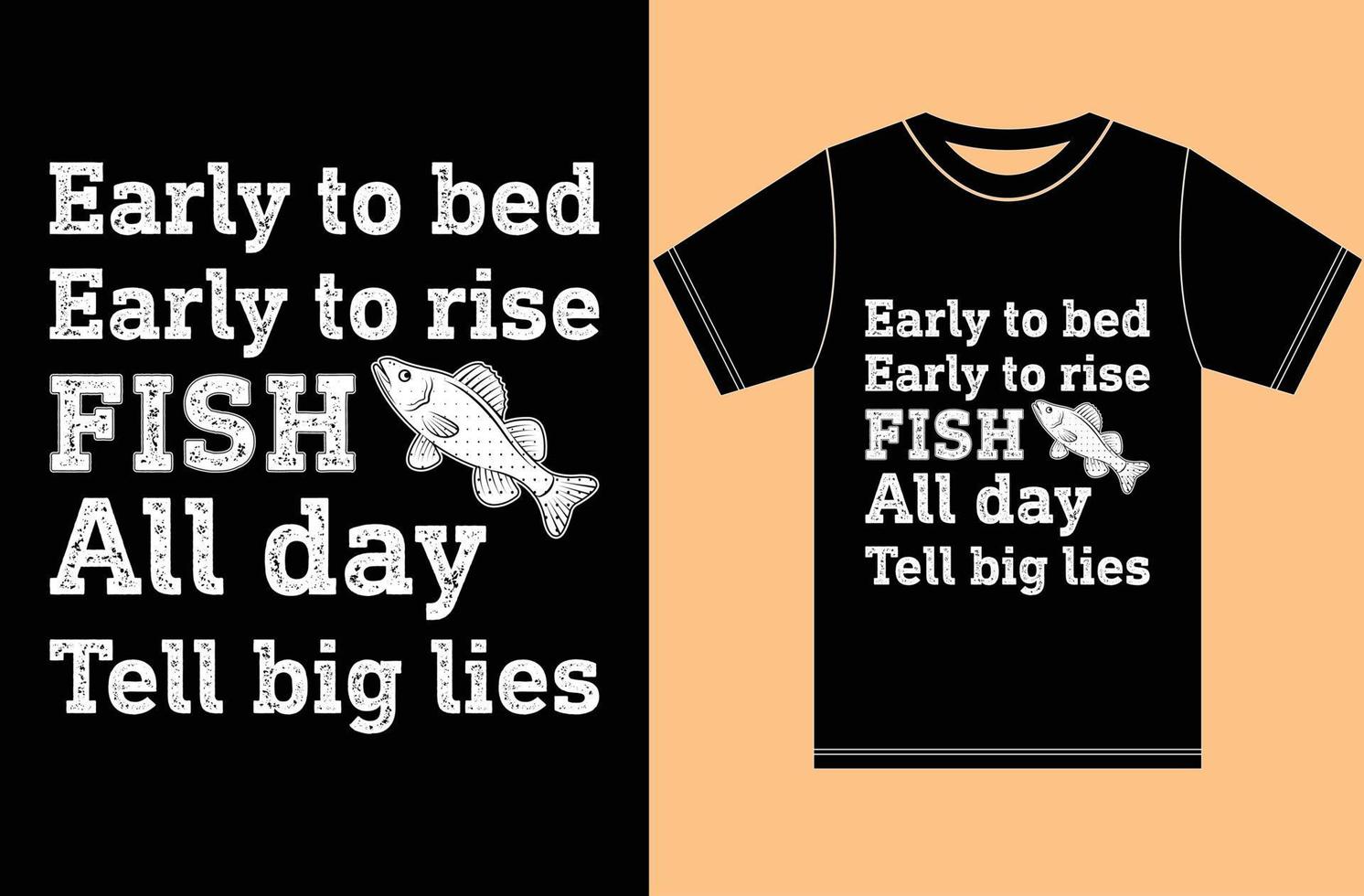 maglietta da pesca design.tipografia camicia vettoriale. maglietta da pesca divertente. vettore