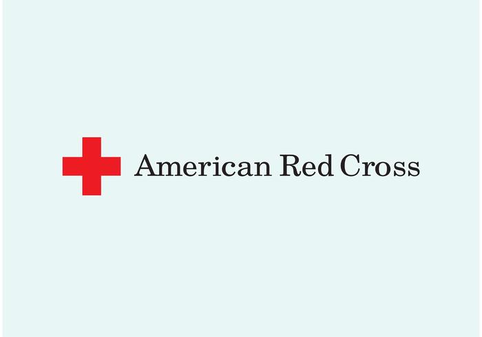 Logo della Croce Rossa americana vettore