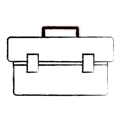 attrezzatura dello strumento della scatola di figura per riparare costruzione vettore