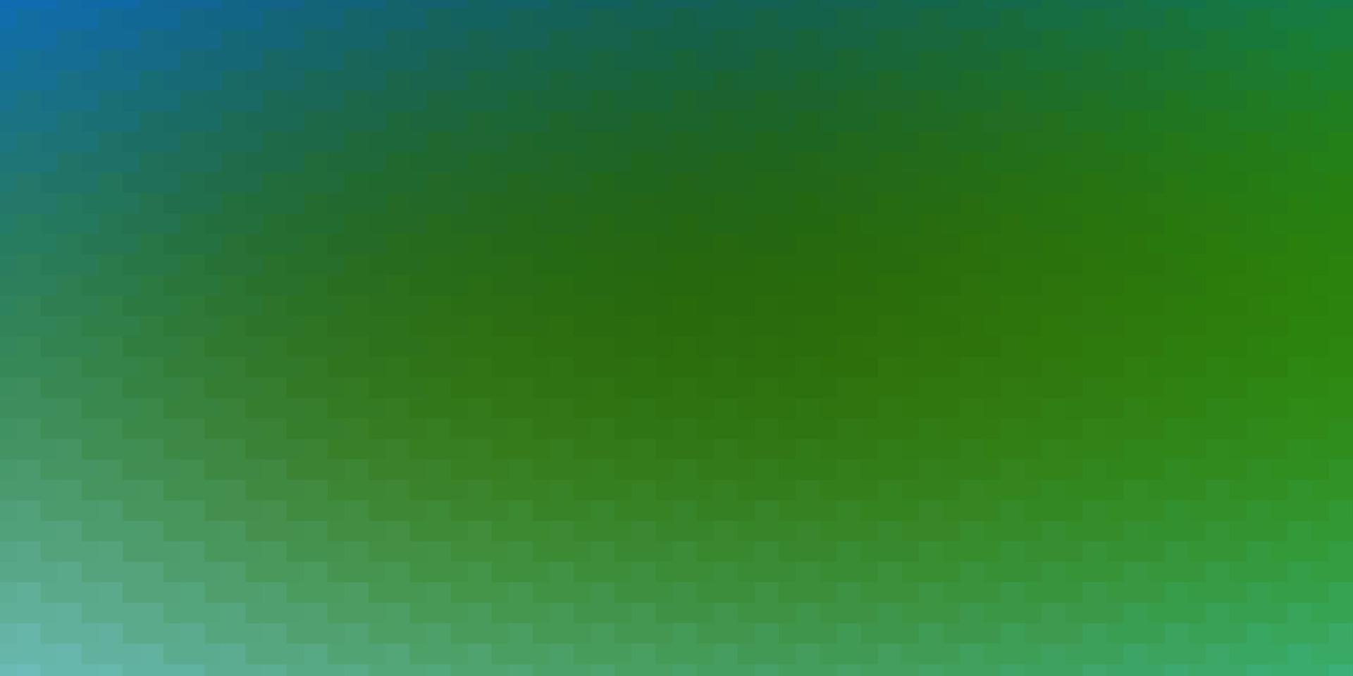 layout vettoriale azzurro, verde con linee, rettangoli.
