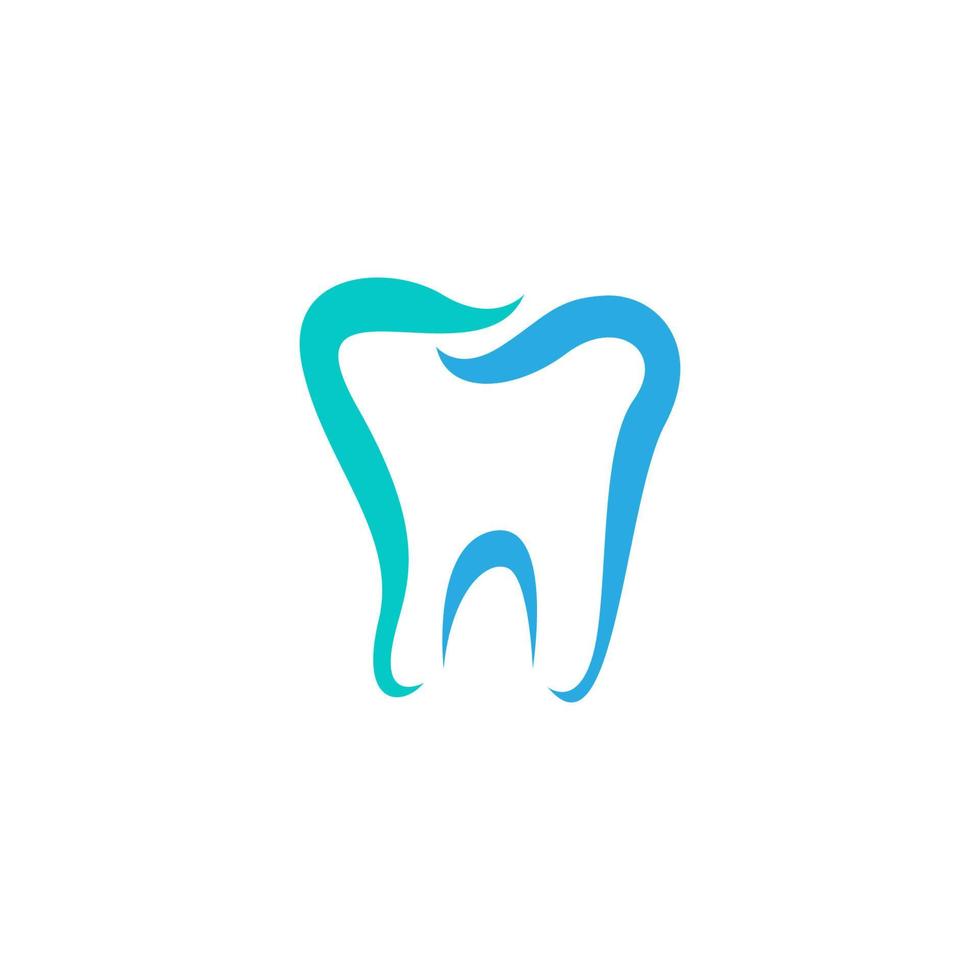 icona dell'illustrazione vettoriale del modello di logo dentale