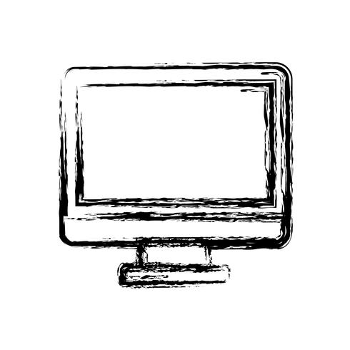 immagine dell&#39;icona del computer vettore