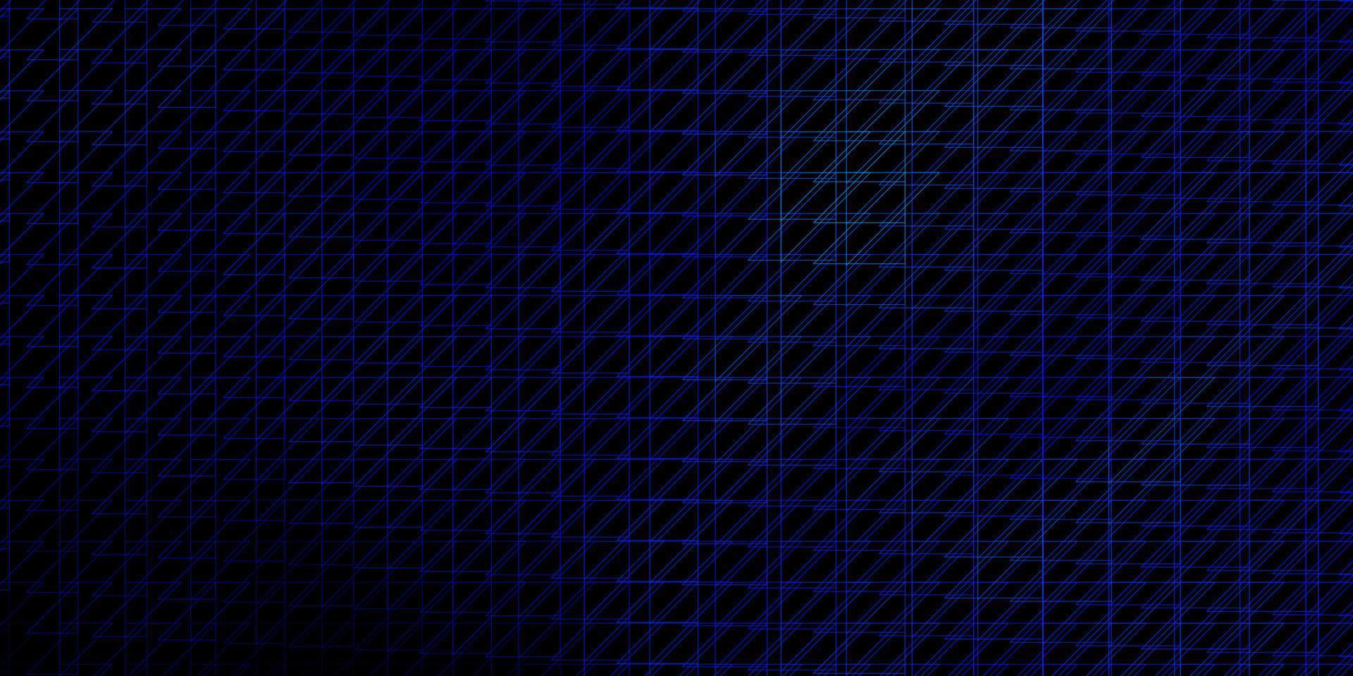 layout vettoriale blu scuro con linee.